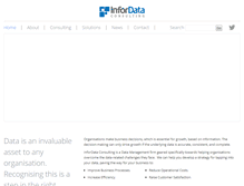 Tablet Screenshot of infordataconsulting.com
